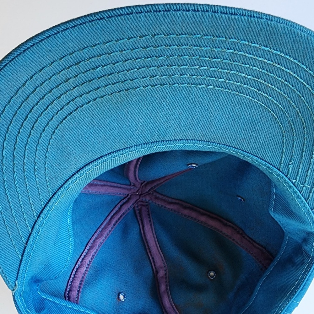 Vintage Atlas Knows The Road Baseball Hat‎ Cap Snap Back Patch Logo Driving Map - Picture 10 of 13